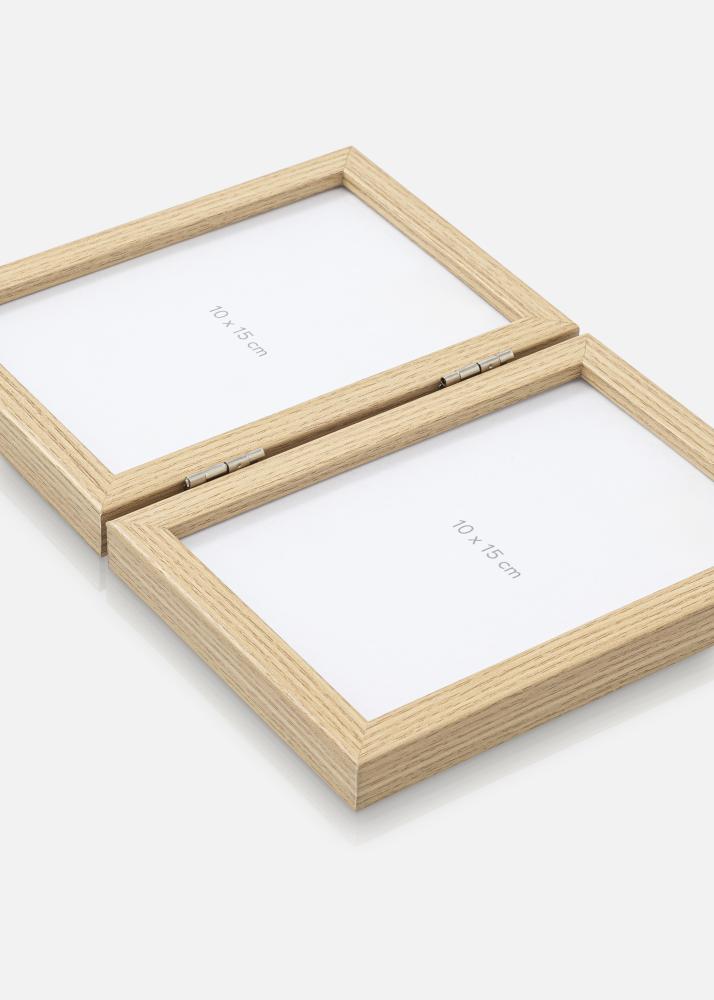 Skládací rám Dubový 10x15 cm