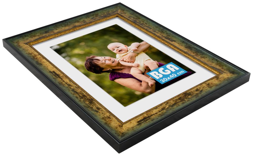 Rám Roxen Zlatá Malovaný - Volitelná velikost