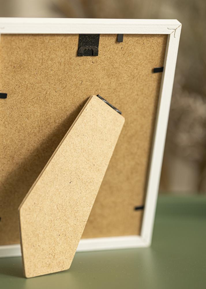 Rám Kaspar Bílá 13x18 cm - Pasparta Bílá 7x10 cm