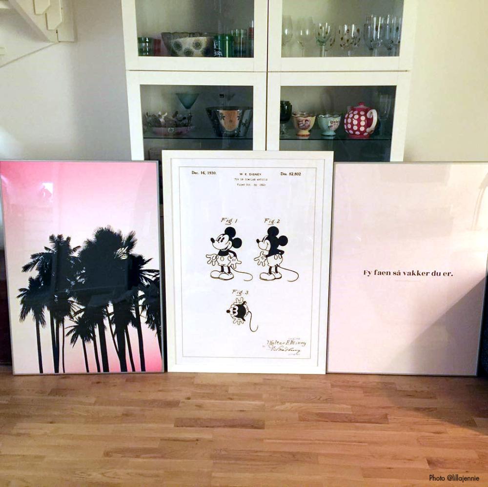 Patentový výkres - Disney - Mickey Mouse Plakát