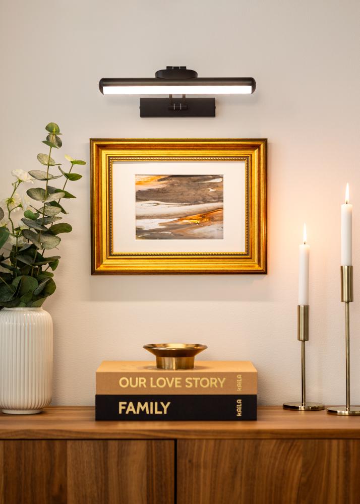 KAILA Gleam Bateriové Osvětlení Obrazu 32 cm - Černá