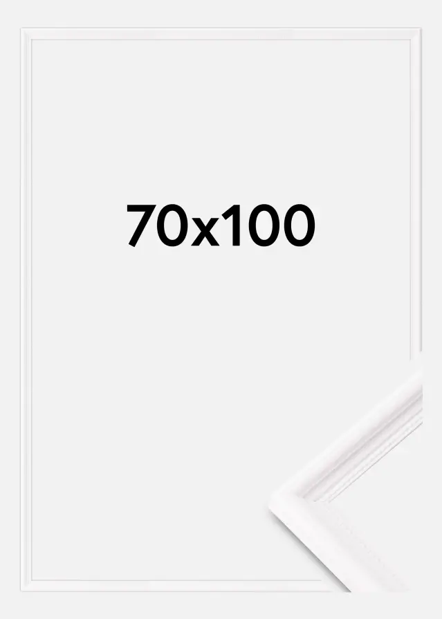 Rám Gala Akrylové sklo Bílá 70x100 cm
