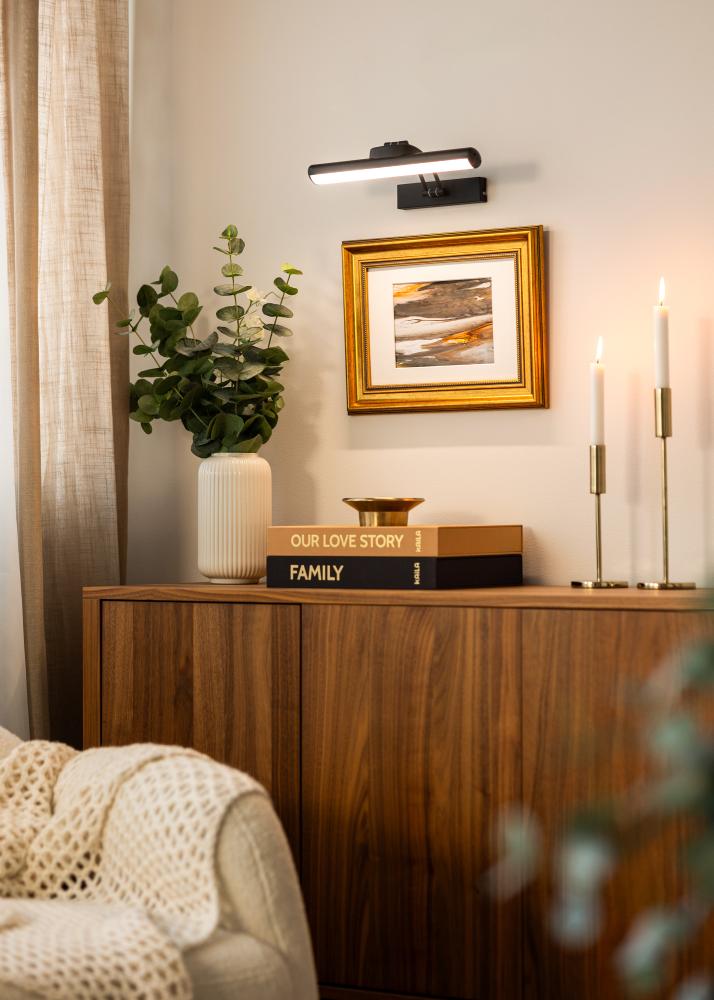 KAILA Gleam Bateriové Osvětlení Obrazu 32 cm - Černá