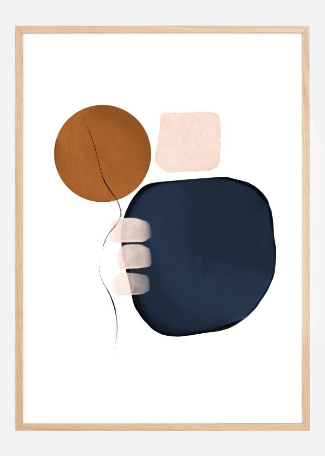 Abstract Shapes V Plakát