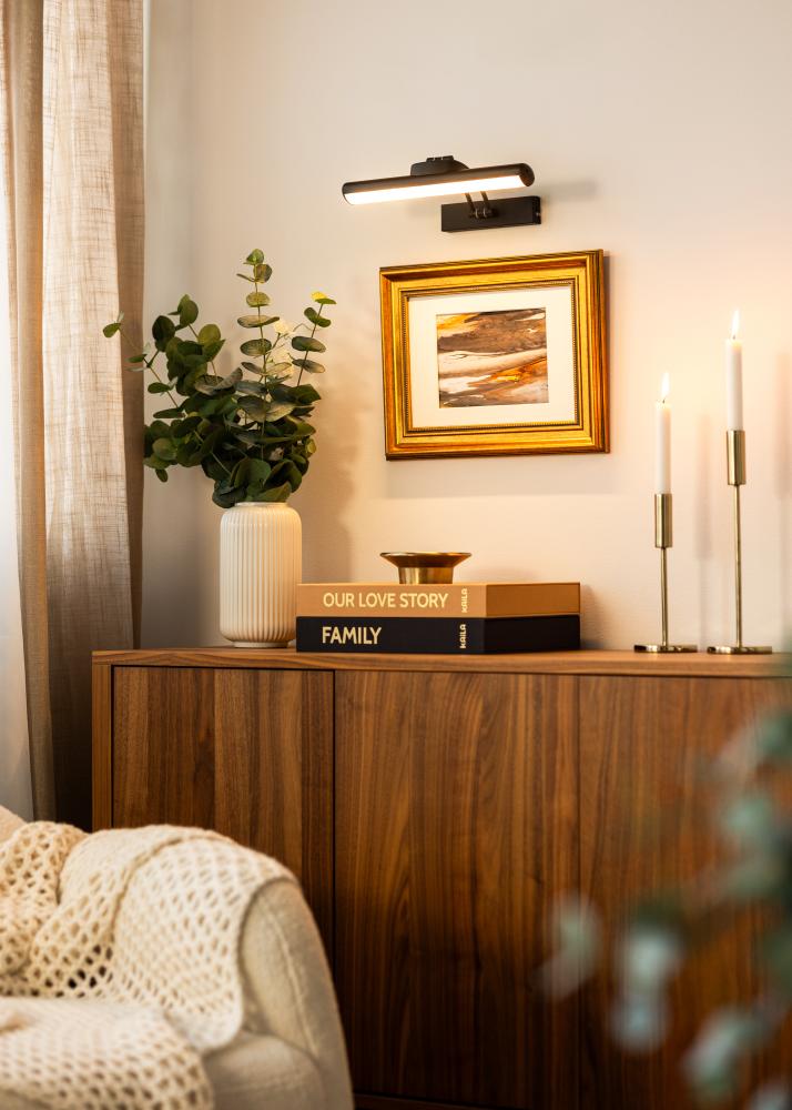 KAILA Gleam Bateriové Osvětlení Obrazu 32 cm - Černá