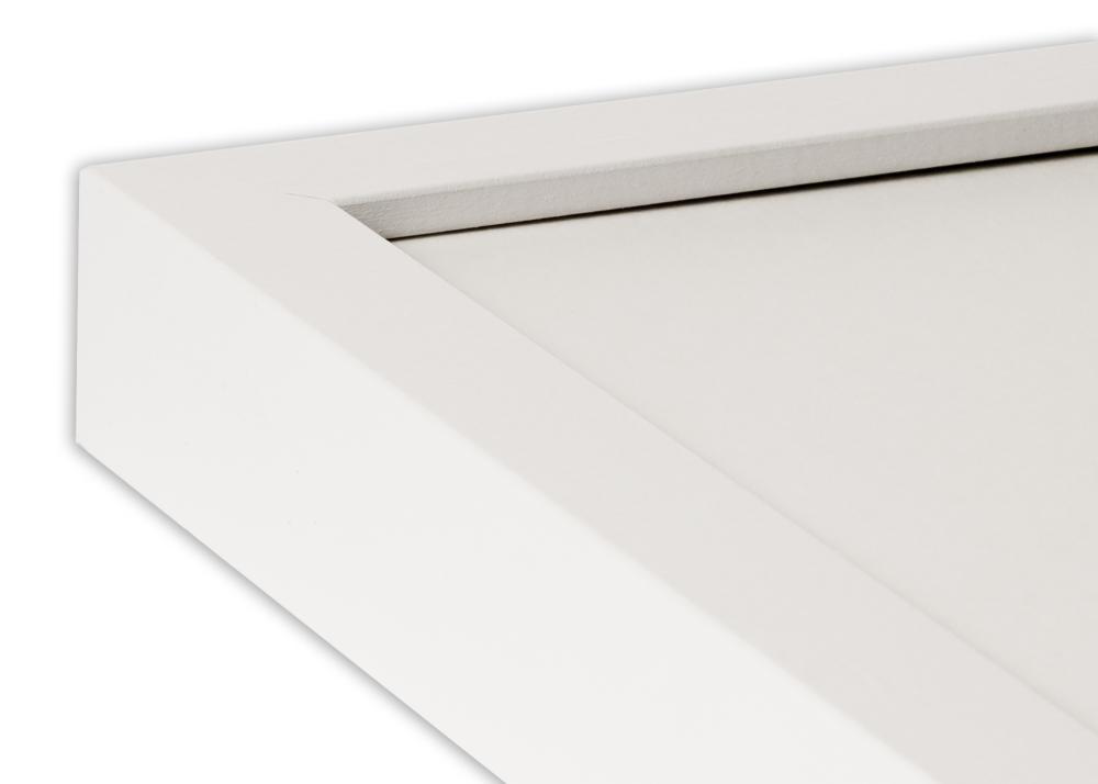 Zrcadlo Amanda Box Bílá - Vlastní rozmery