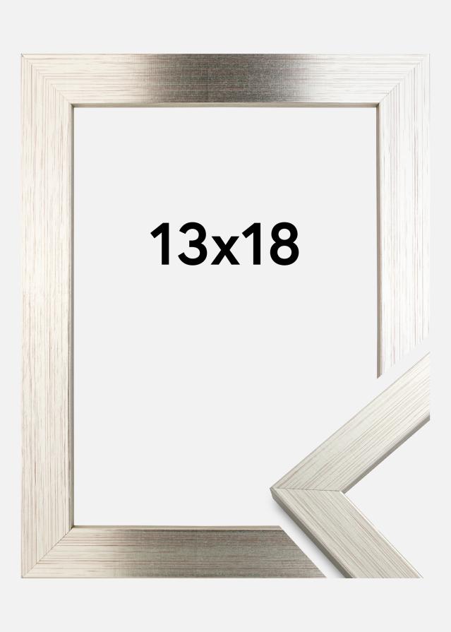 Rám Stríbrná Wood 13x18 cm