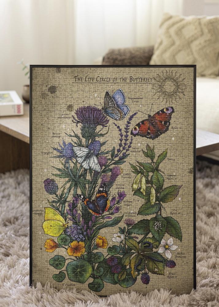 Rám na puzzle Černá 51x72 cm