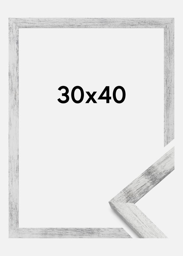 Rám Fiorito Washed White Oak 30x40 cm