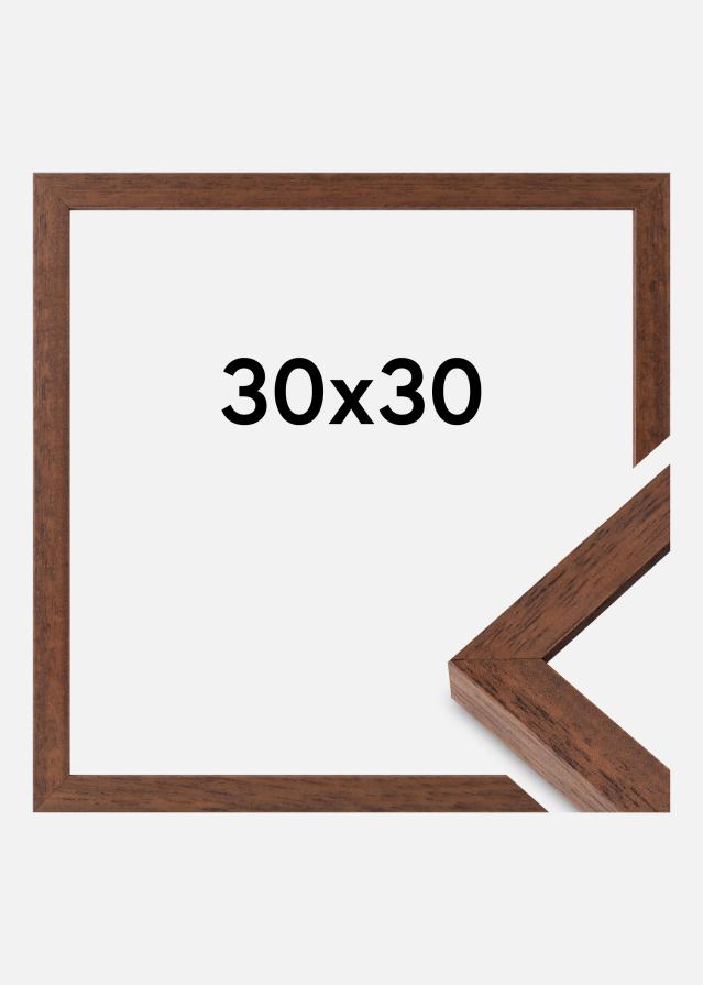 Rám Hermes Akrylové sklo Teakové drevo 30x30 cm