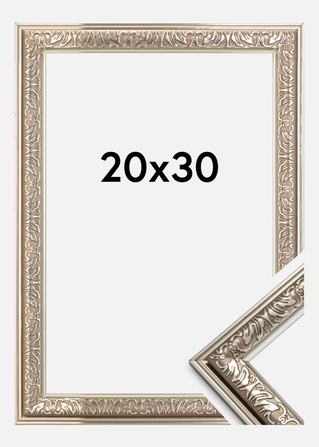 Rám Nostalgia Stríbrná 20x30 cm
