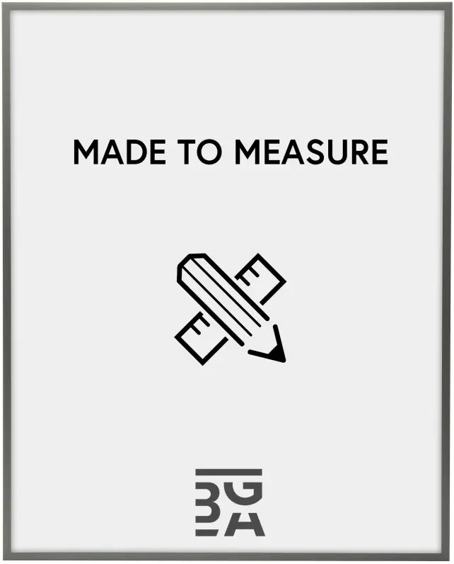 Rám Nielsen Premium Alpha Matný Platina - Volitelná velikost