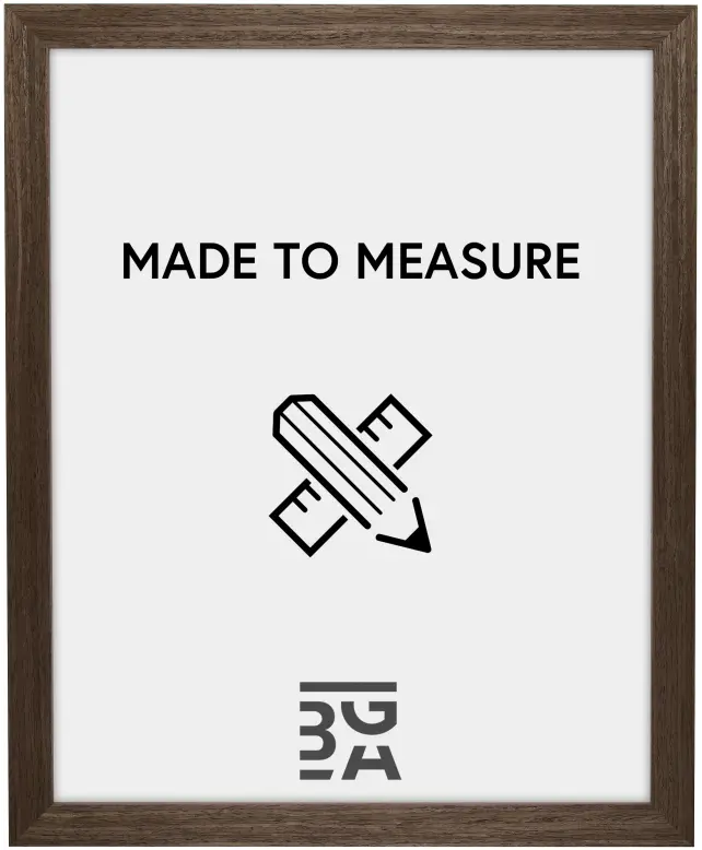 Rám Timber Svetlý Orech - Volitelný Velikost