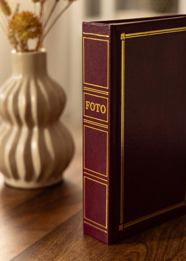 Classic Line Super Album Vínove cervená - 200 fotografií 10x15 cm