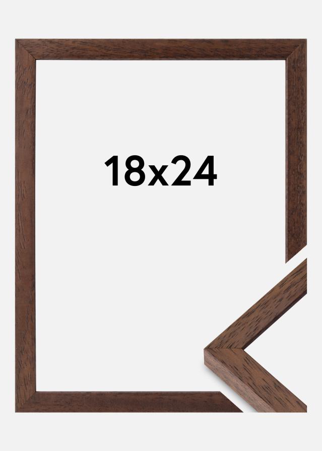 Rám Ares Akrylové sklo Teakové drevo 18x24 cm