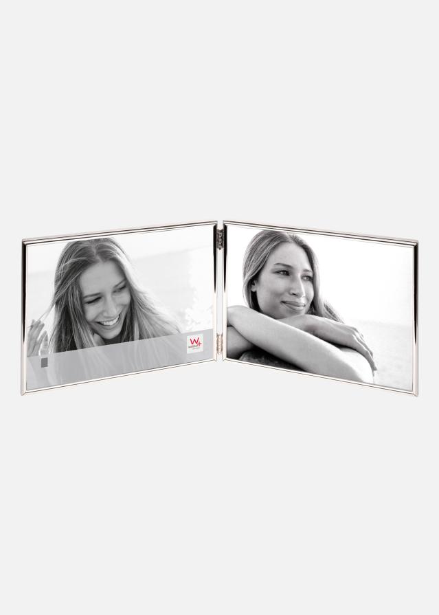 Chloe Skládací rám II Stríbrná 10x15 cm - 2 Obrazy