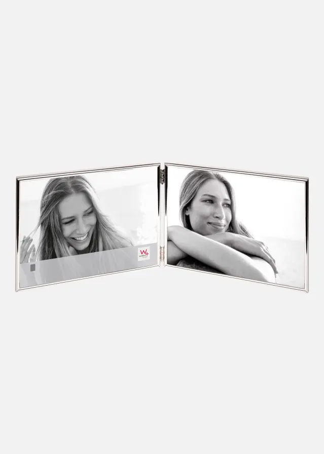 Chloe Skládací rám II Stríbrná 10x15 cm - 2 Obrazy