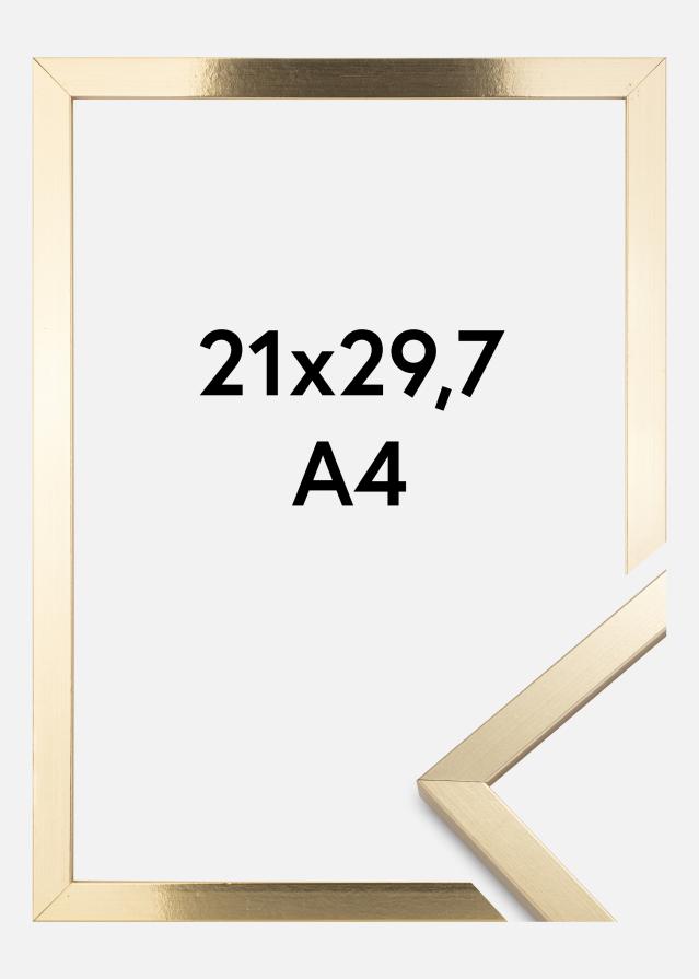 Rám Trendy Akrylové sklo Zlatá 21x29,7 cm (A4)