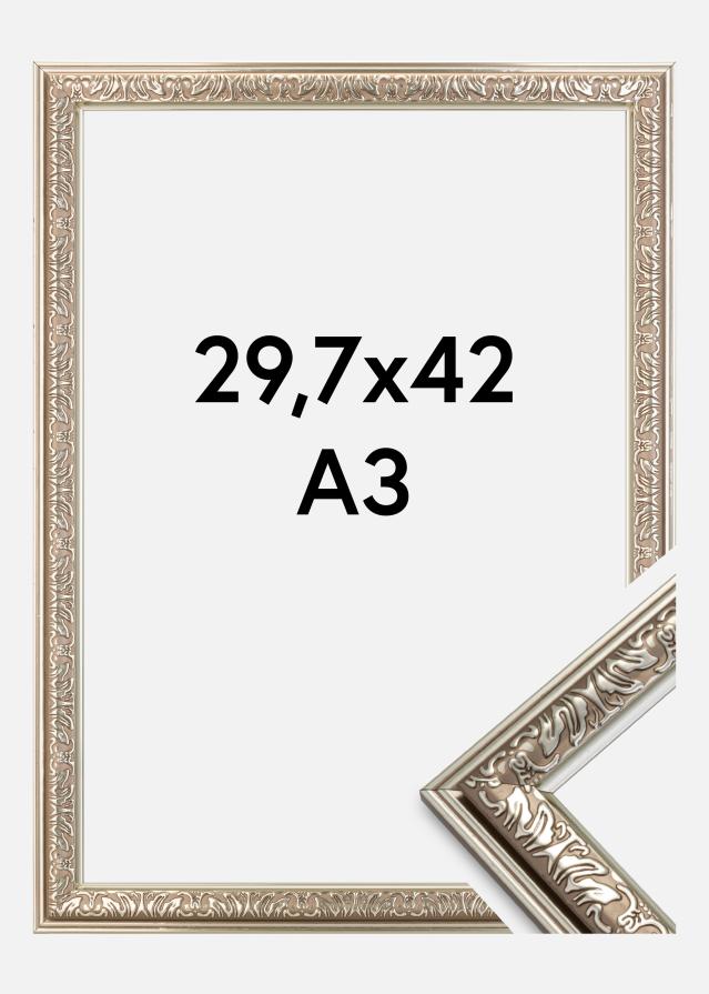 Rám Nostalgia Stríbrná 29,7x42 cm (A3)