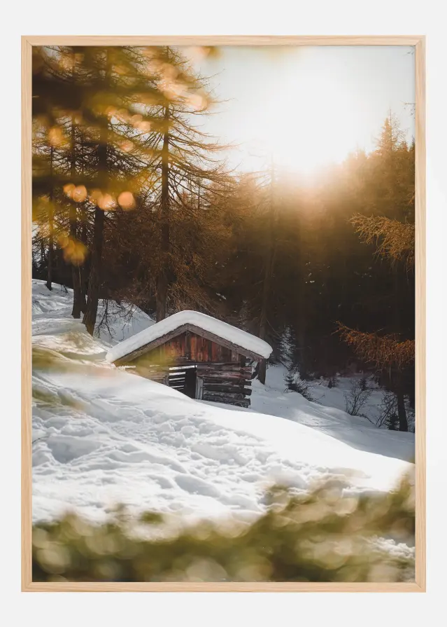 Winter Cabbin Plakát