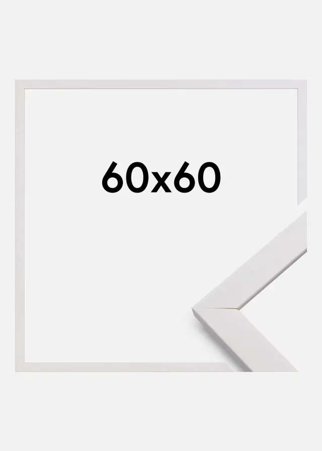 Rám Stylové Bílá 60x60 cm