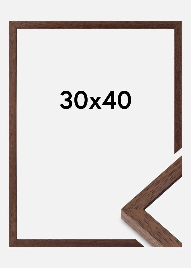 Rám Ares Akrylové sklo Teakové drevo 30x40 cm