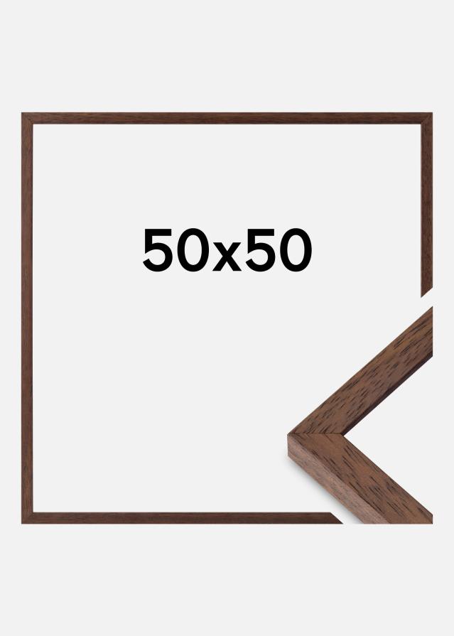 Rám Ares Akrylové sklo Teakové drevo 50x50 cm