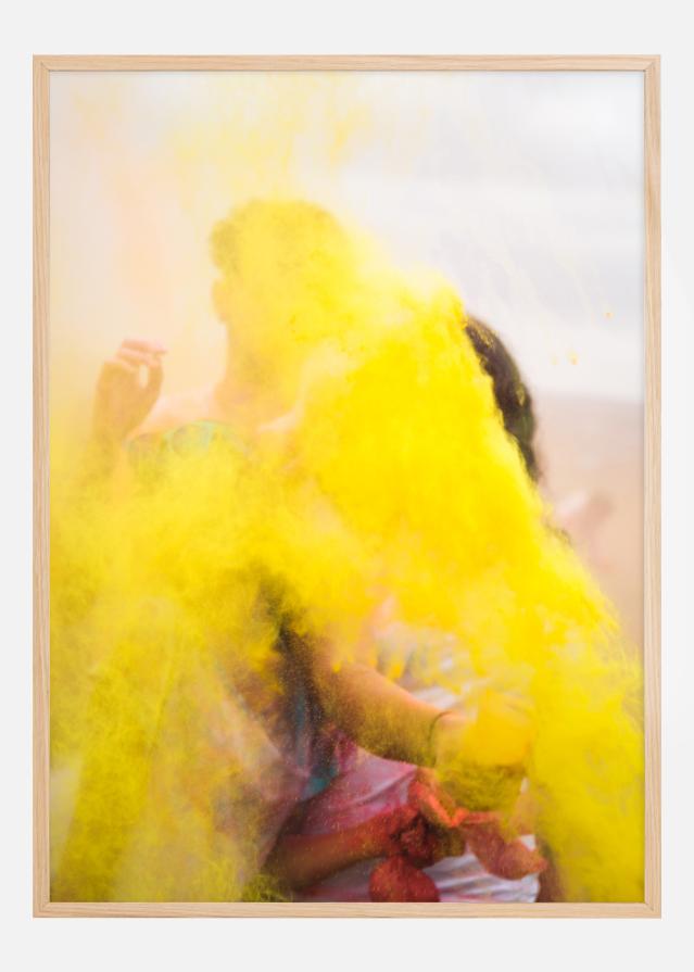 Yellow colour in the Air Plakát