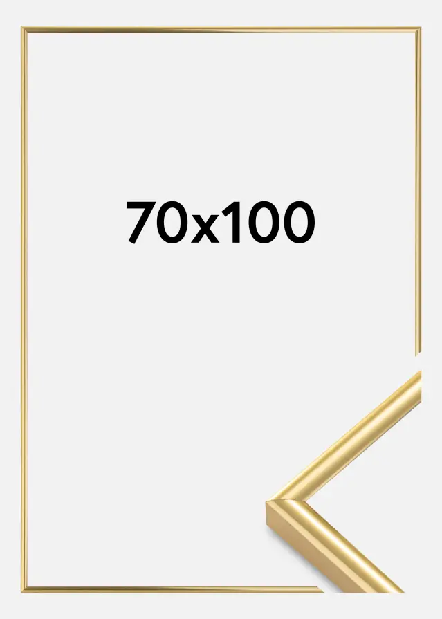 Rám Victoria Akrylové sklo Zlatá 70x100 cm