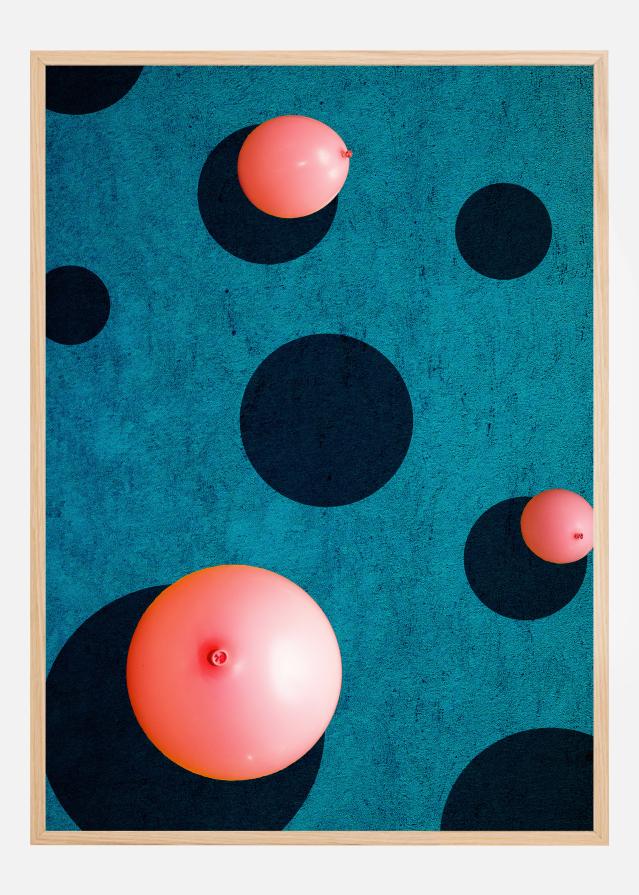 Three balloons Plakát