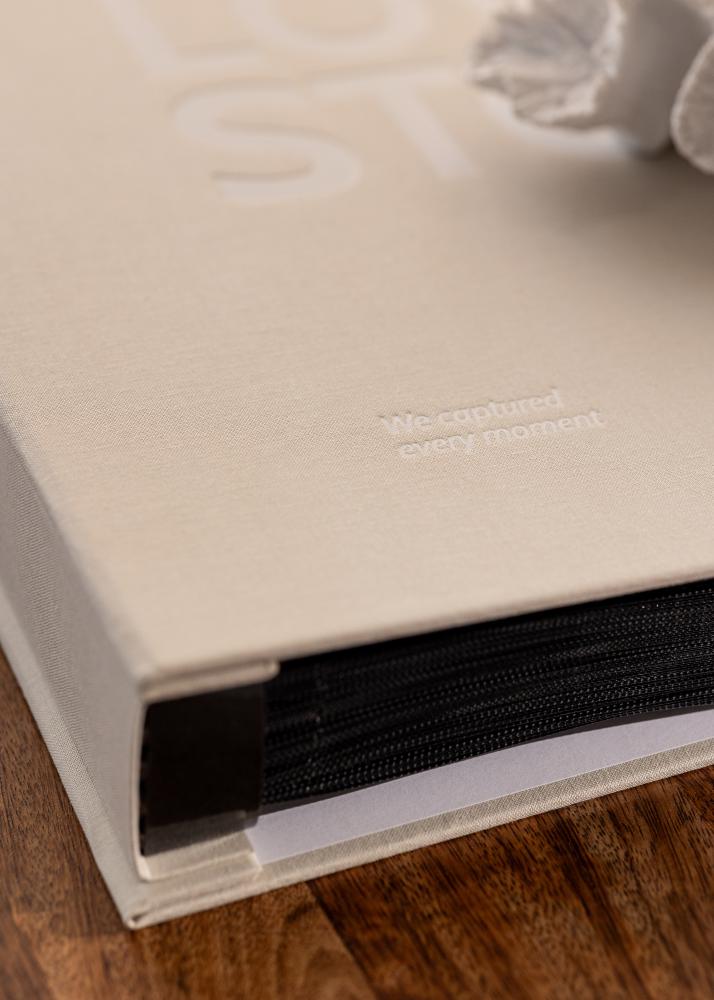 KAILA Fotoalbum OUR LOVE STORY Krém - 600 fotografií ve formátu 10x15 cm