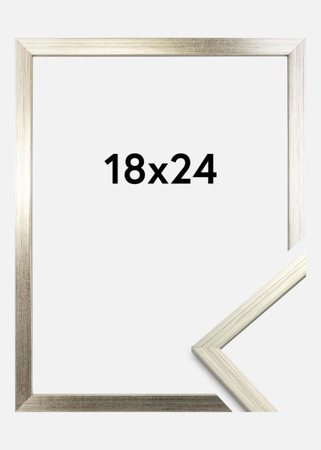 Rám Edsbyn Stríbrná 18x24 cm