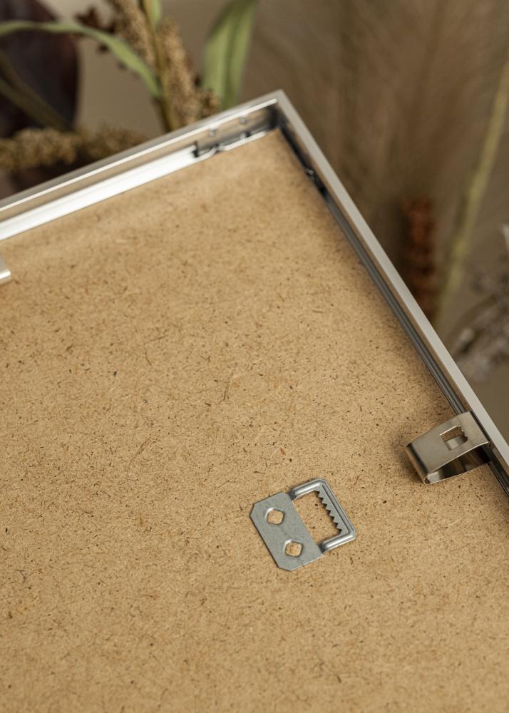 Rám Hliník Akrylové sklo Leskle Stríbrná 40x50 cm