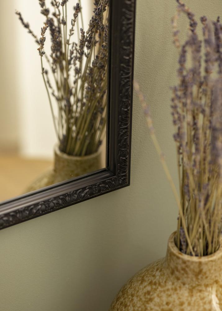 Zrcadlo Nostalgia Cerná 40x120 cm