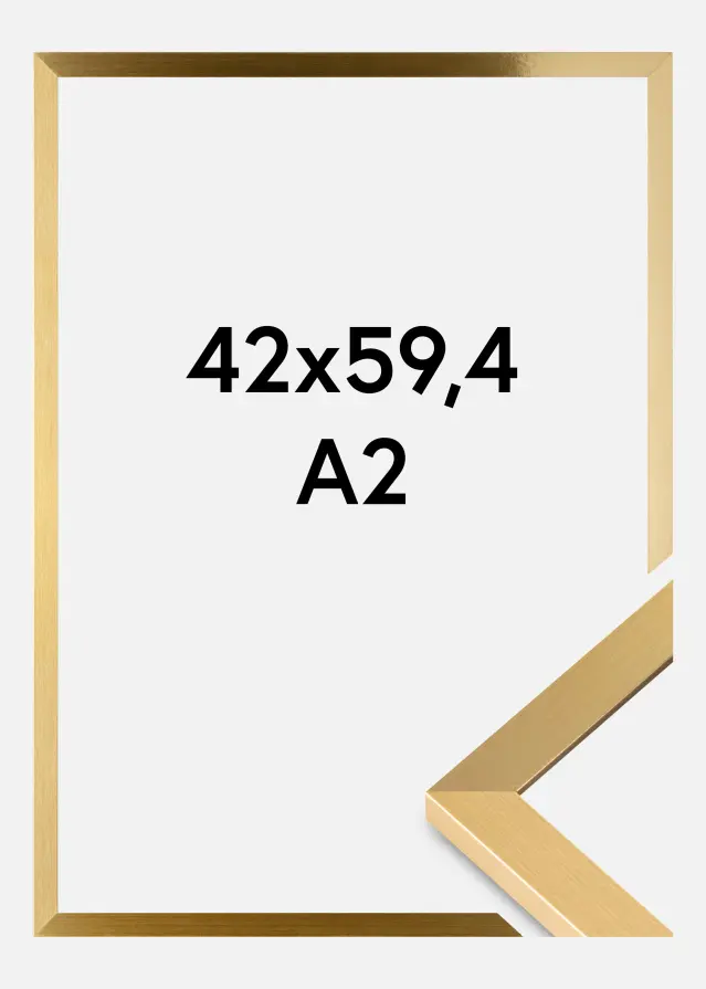 Rám Selection Akrylové sklo Zlatá 42x59,4 cm (A2)