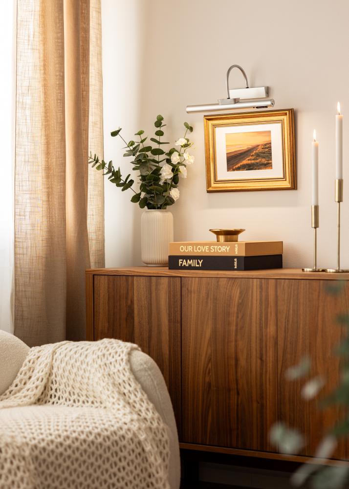 KAILA Spark Bateriové Osvětlení Obrazu 35 cm - Stříbrná