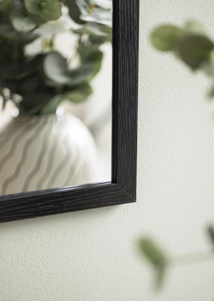 Zrcadlo Overdoor Černá 34x126 cm