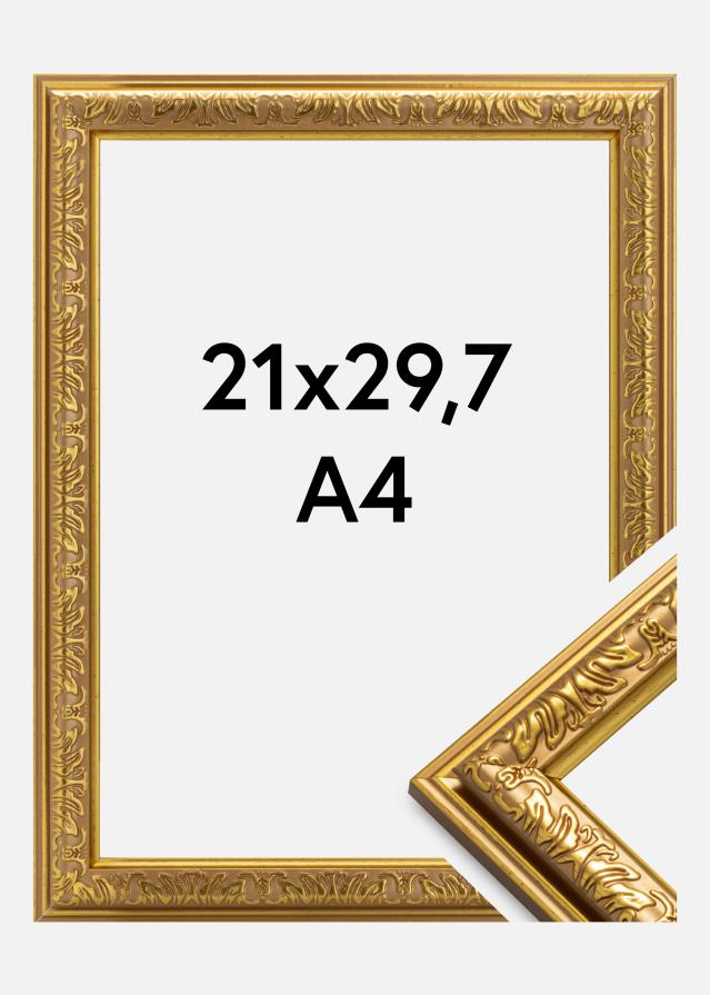 Rám Nostalgia Zlatá 21x29,7 cm (A4)