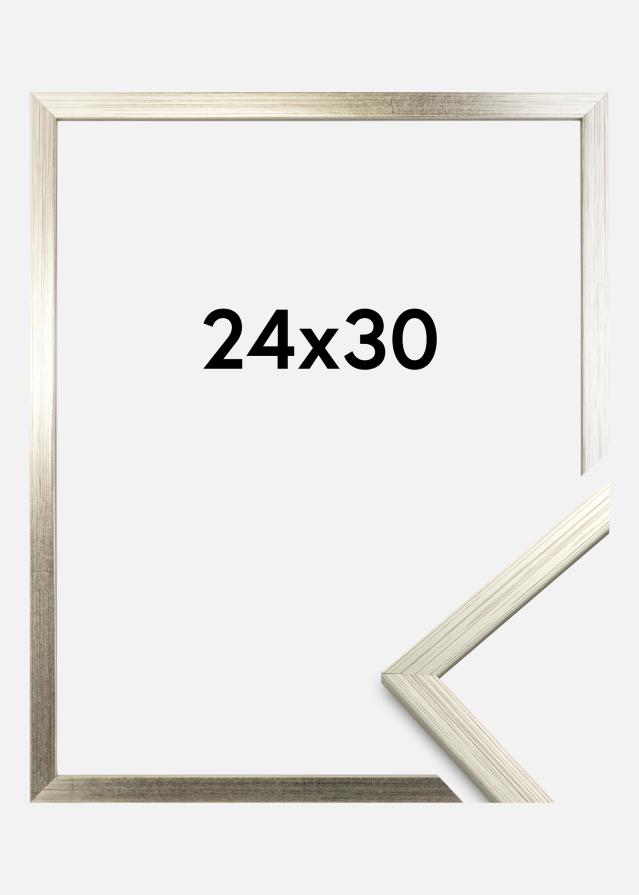 Rám Edsbyn Stríbrná 24x30 cm