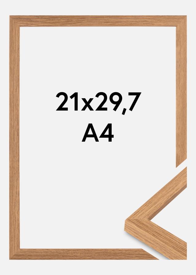 Rám Modern Akrylové sklo Teakové drevo 21x29,7 cm (A4)