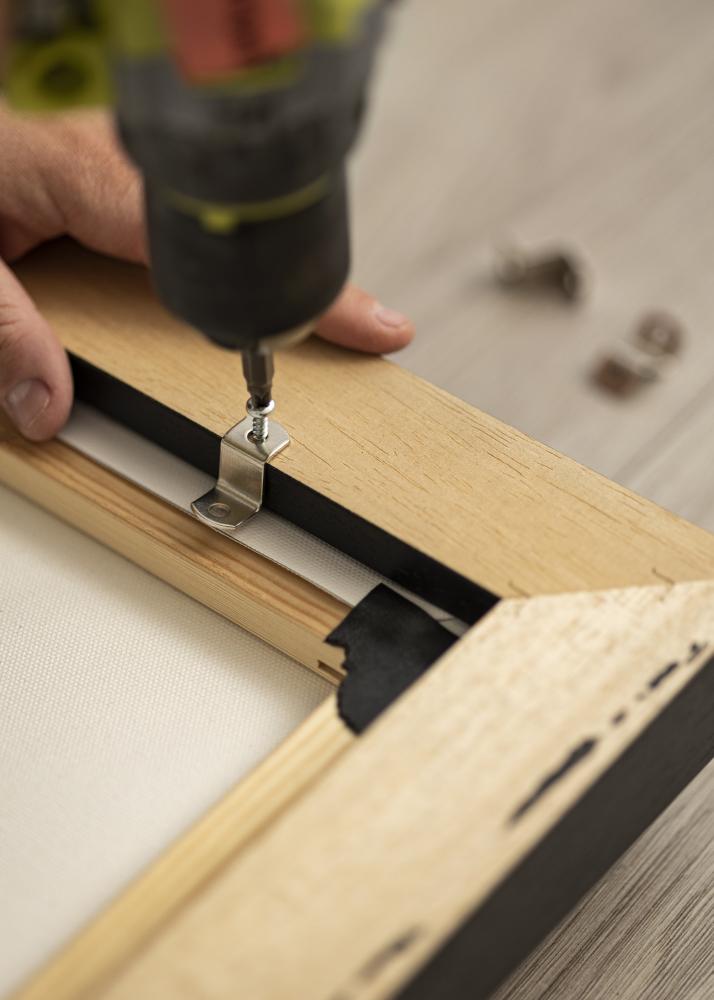 Rám na plátno Jackson Bílá 30x30 cm