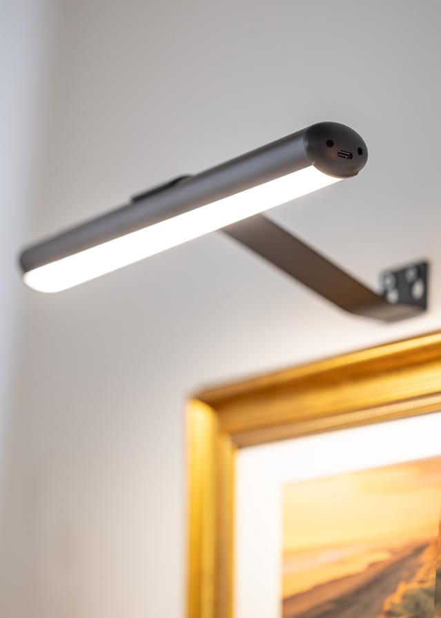 KAILA Lux Bateriové Osvětlení Obrazu 33 cm - Černá