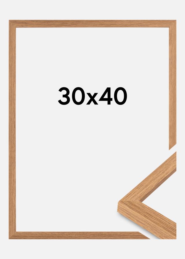 Rám Modern Akrylové sklo Teakové drevo 30x40 cm