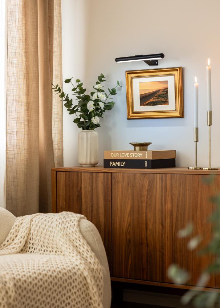 KAILA Lux Bateriové Osvětlení Obrazu 33 cm - Černá