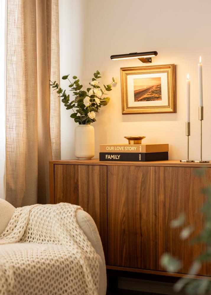 KAILA Lux Bateriové Osvětlení Obrazu 33 cm - Černá