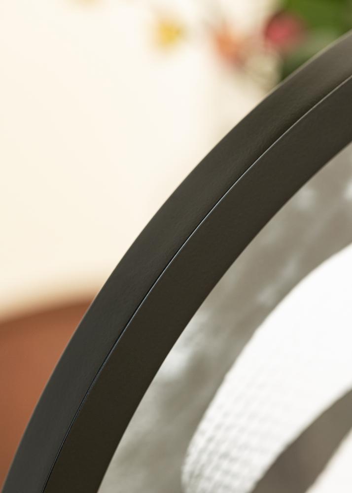 Kulatý Rám Akrylové sklo Cerná 40 cm Ø