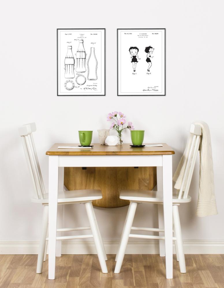 Patentový výkres - Coca Cola Plakát