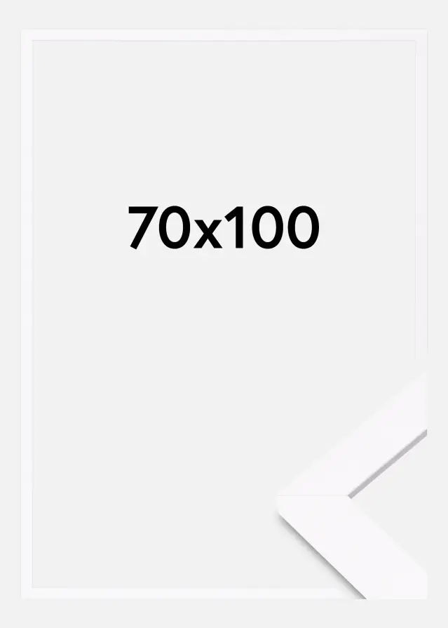 Rám Deco Akrylové sklo Bílá 70x100 cm