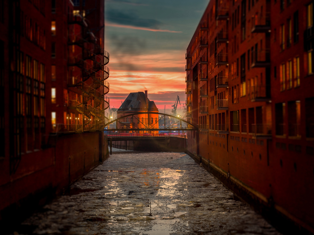 Mesto ve vode Plakát