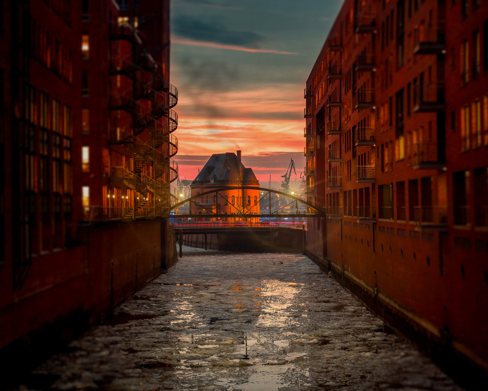 Mesto ve vode Plakát